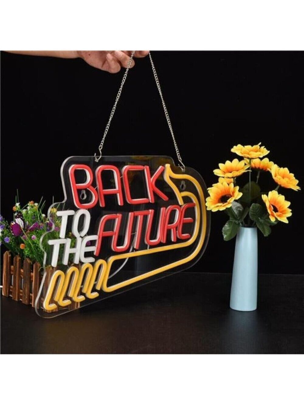 Back To The Future LED Neon Sign Light Wall Decor Movie Man Cave Poster Novelty - Picture 4 of 7